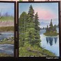 Image result for Easy DIY Bob Ross Painting Few Colors