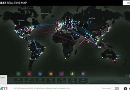 Image result for Live Cyber Attack Map