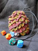Image result for Crochet Dice Bag
