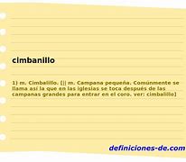 Image result for cimbanillo