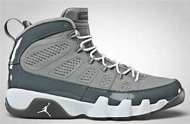 Image result for Black and Grey Air Jordan 9