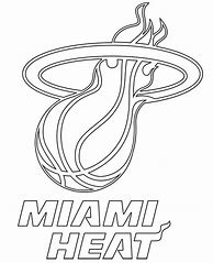Image result for Miami Heat Logo Coloring Page