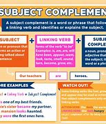 Image result for Subject Grammar Examples