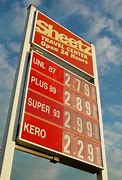Image result for Shell Gas Price Sign That Shows with or without Car Wash