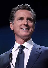 Image result for Gavin Newsom Patrick Bateman