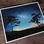 Image result for Landscape Acrylic Painting Night Sky