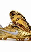 Image result for Golden Soccer Shoes