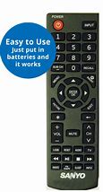 Image result for Sanyo 55-Inch TV Remote