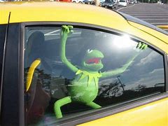 Image result for Kermit in Car Meme
