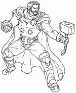 Image result for Avengers Thor Coloring Pages