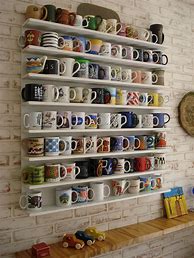 Image result for Coffee Mug Shelf