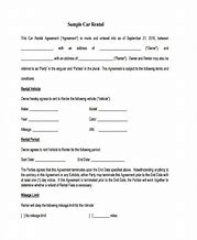 Image result for Sample Car Lease Agreement Template