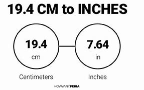 Image result for 19 Inches in Cm