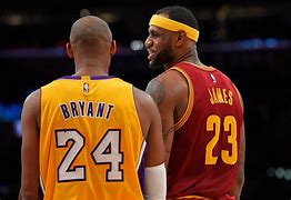 Image result for Kobe and LeBron Having Fun