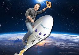 Image result for SpaceX Launch Crossing the Moon