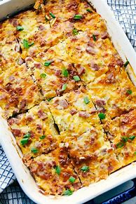 Image result for Easy Breakfast Casserole You Can Freeze