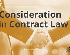 Image result for Consideration Law