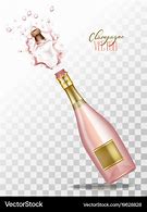 Image result for Champagne Bottle Art Gold Pink