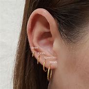 Image result for 2 cm Hoop Earrings