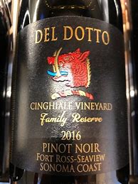 Image result for Del Dotto Pinot Noir Clone LT Cinghiale