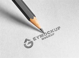 Image result for Pencil Sketch Mockup Logo