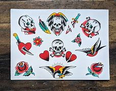 Image result for Tattoo Apprentice Flash Sheets