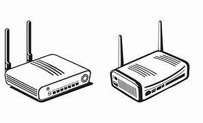 Image result for Wi-Fi Router Drawing