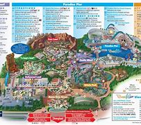 Image result for Disneyland and California Adventure Map