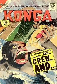 Image result for Konga Comic Cover