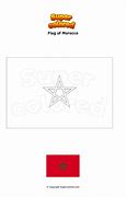 Image result for Morocco Flag Coloring