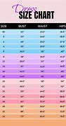 Image result for UK and Us Dress Size Chart