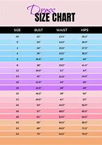 Image result for Size Guide Dress for Women Middle East