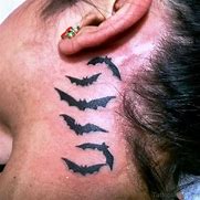 Image result for Simple Bat Tattoo