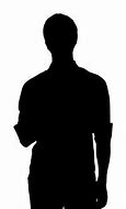 Image result for Silhouette Man Standing Side Profile