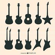Image result for Headphones and Guitar Vector Silhouette