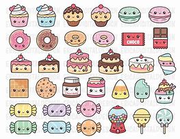Image result for Doodle Drawings Cute Food