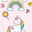 Image result for Kawaii Wallpaper Unicorn Desktop