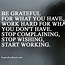 Image result for Gratitude Work Quotes