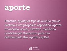Image result for aporte