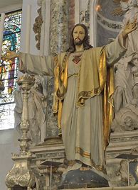 Image result for Jesus Christ Sacred Heart Statue
