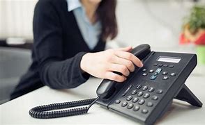 Image result for Woman Answering the Phone
