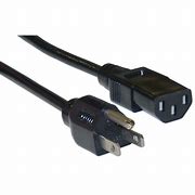 Image result for Power Cord C13 to C14 6 Foot