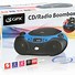 Image result for GPX Sporty CD Radio Boombox Blue GPX