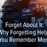 Image result for Forgetting Memories