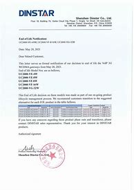 Image result for Product End of Life Letter