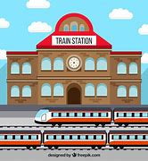 Image result for Old Train Station Clip Art