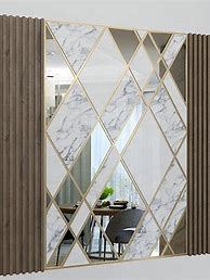 Image result for Mirrored Wall