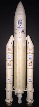 Image result for Ariane V Rocket Model