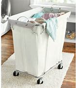 Image result for Folding Rolling Laundry Cart