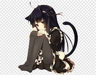 Image result for Cute Anime Girl Black Cat